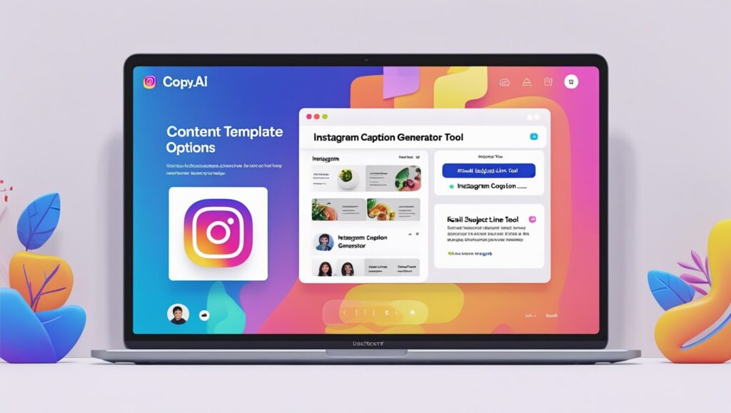 Copy.ai dashboard showing various AI content creation templates