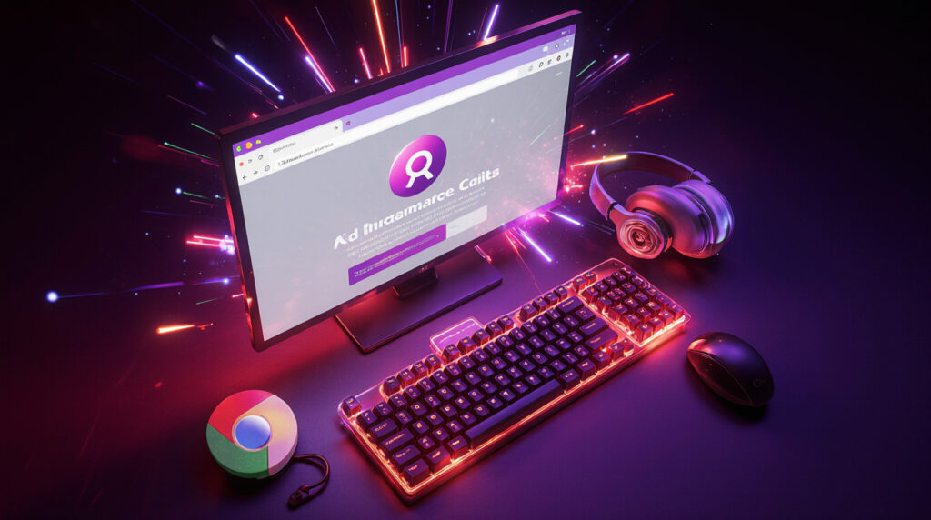 Opera GX vibrant design vs Chrome’s minimalist look.